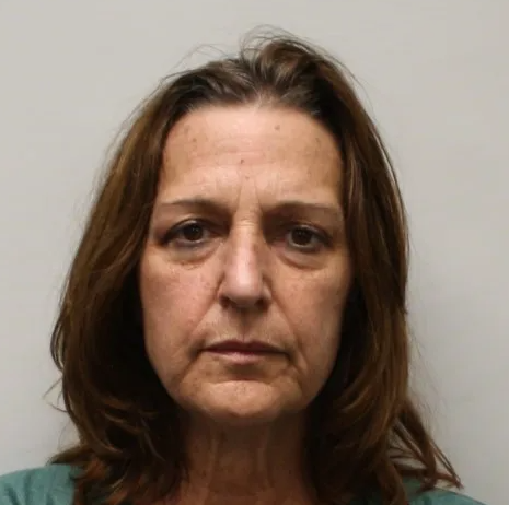 Susan Kapopoulos mugshot (via Tewksbury Police)